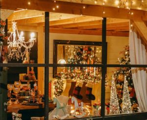bosrand-kerstverlichting
